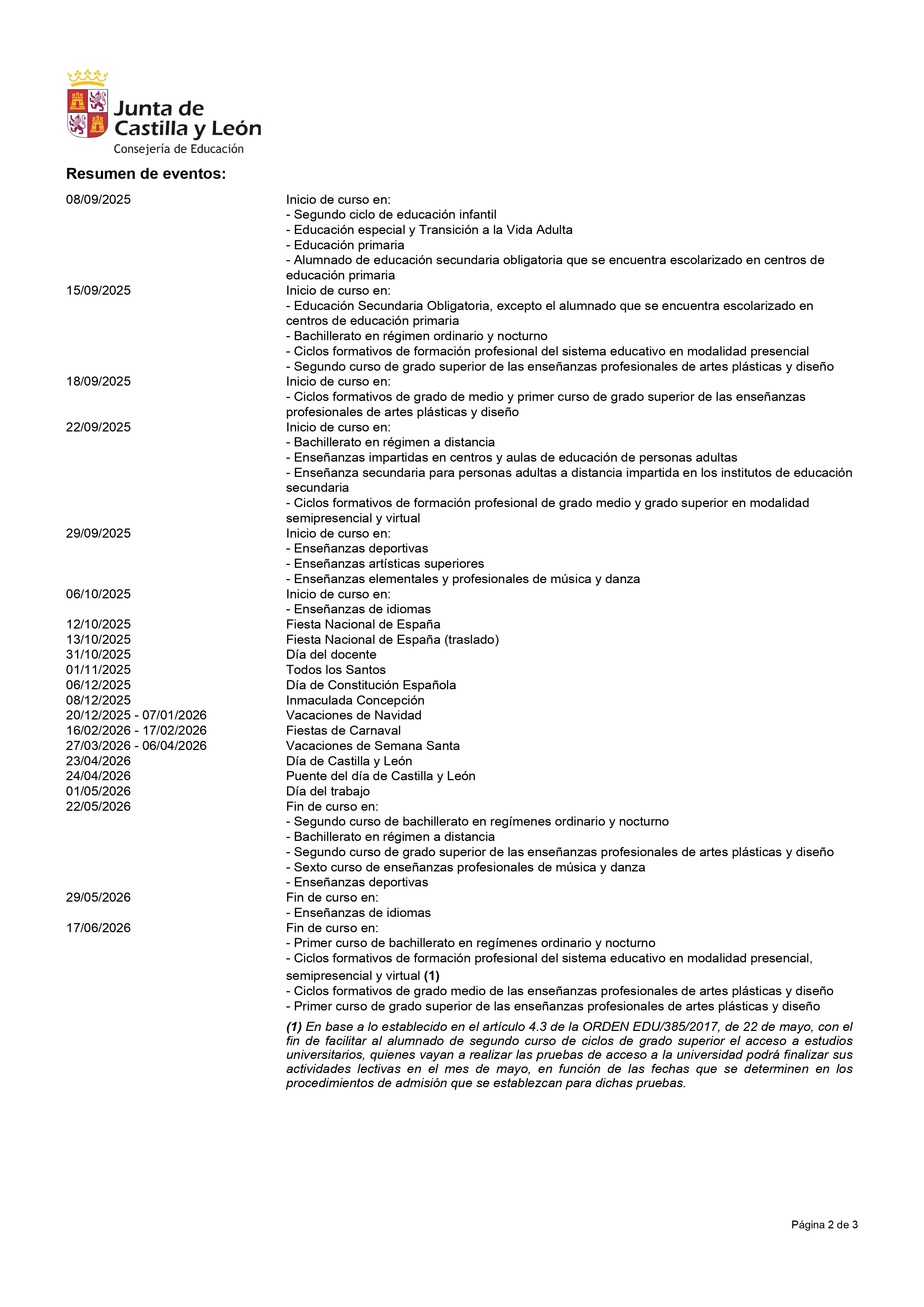 25-26 CALENDARIO ESCOLAR 2