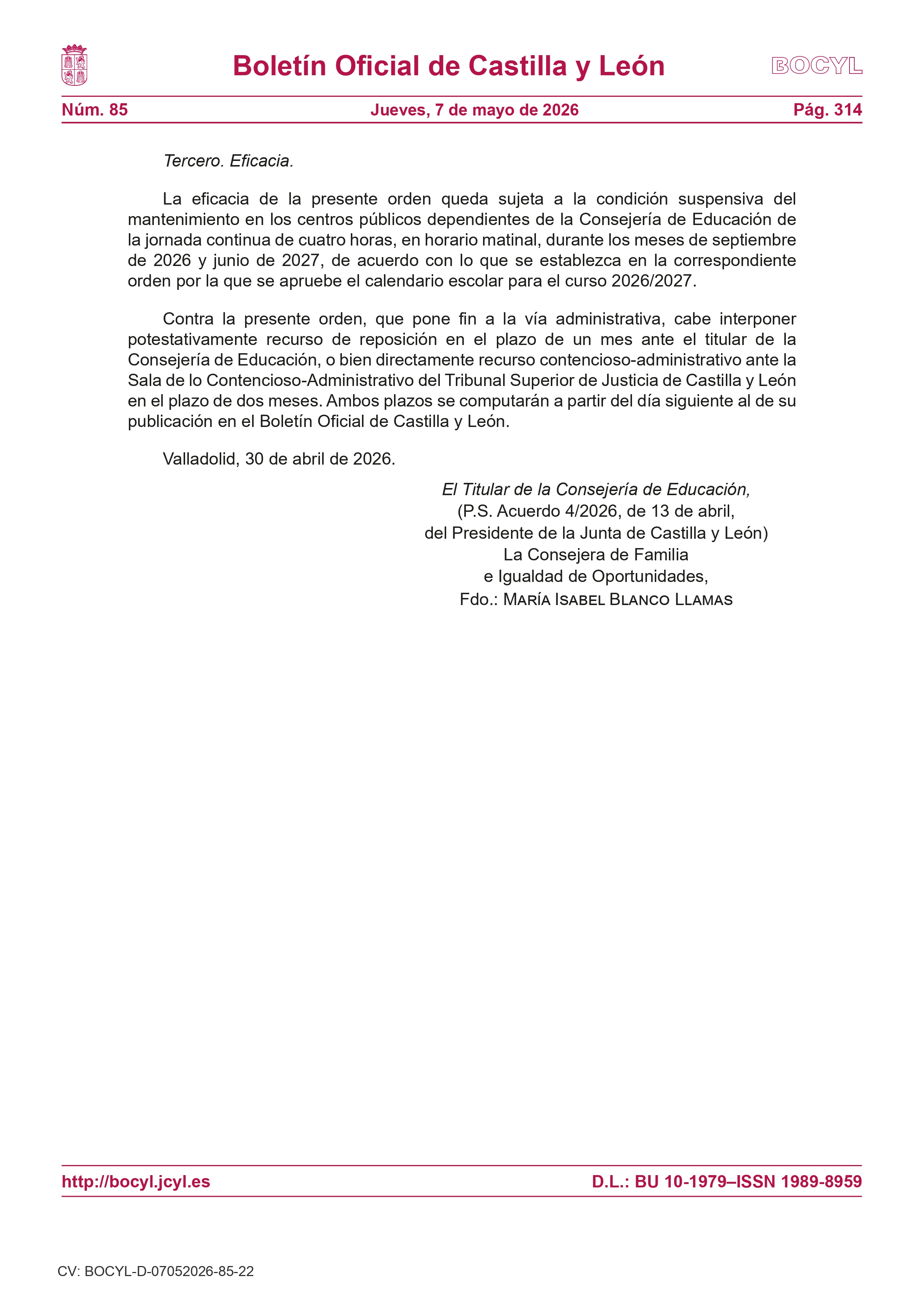 Orden Conciliación 13:00/14:00 3